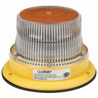 HELLA BEACON LED OPTIRAY MV AMBER MAGNETIC BASE